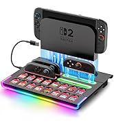 Amazon.co.jp: Joy-Con 2 充電スタンド 4台 マグネット式 RGBライト